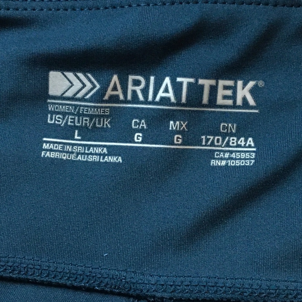 Ariat Tek Dark Teal Leggings - Picture 5 of 5
